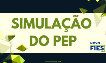 Simulação do Parcelamento Estudantil Privado – PEP