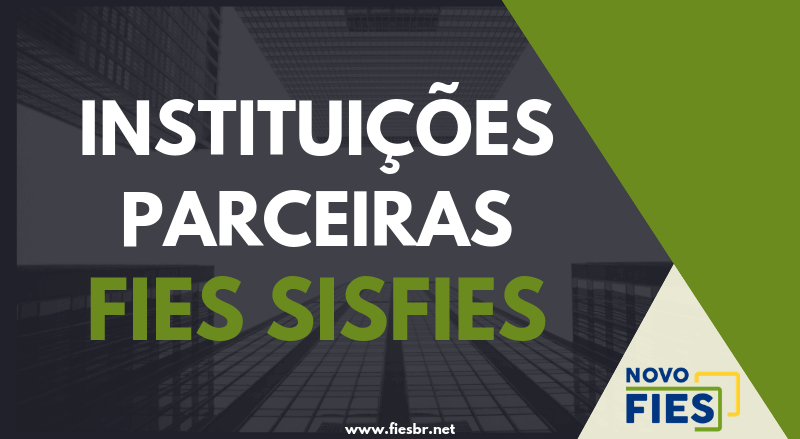 instituições parceiras do fies sisfies